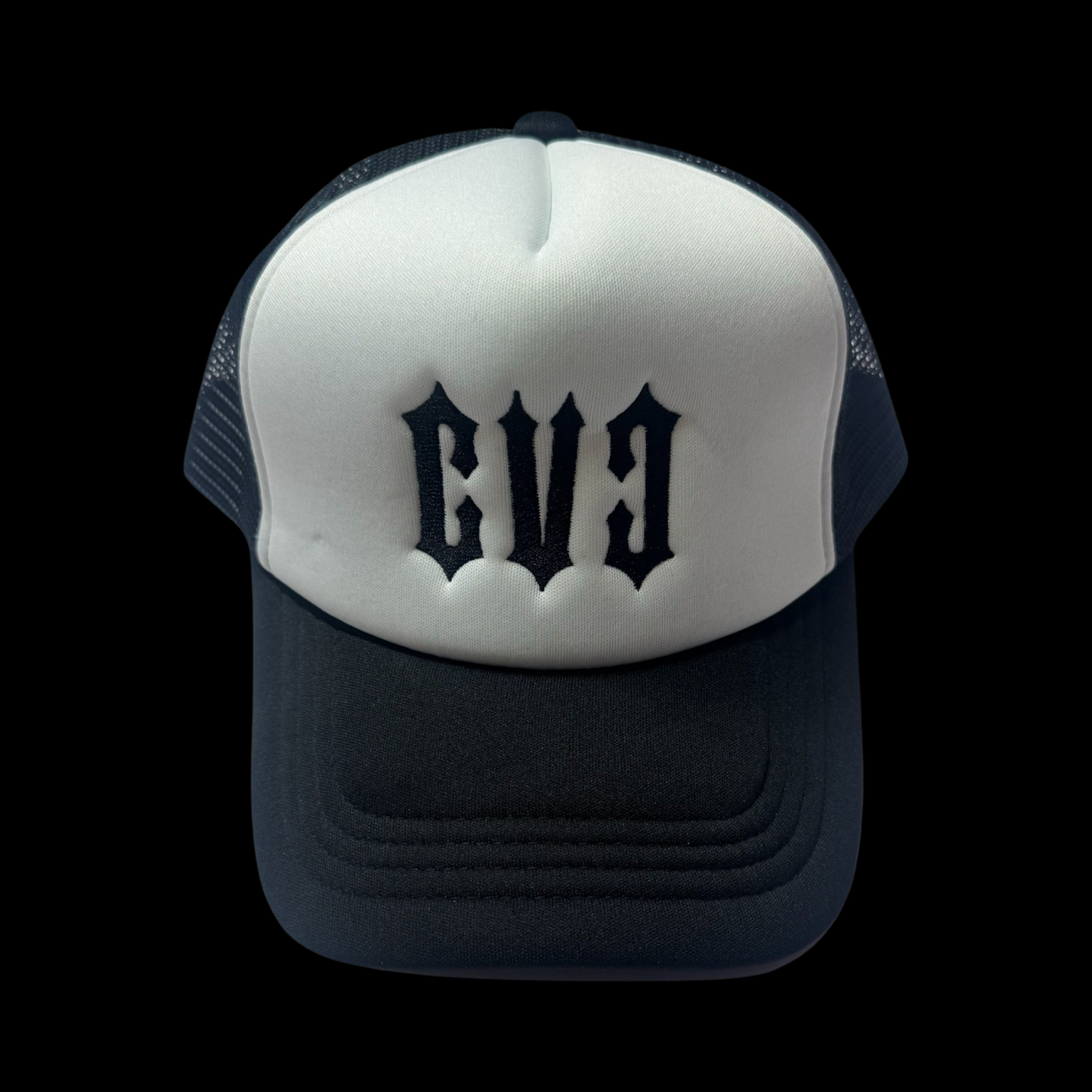 Black And White Trucker Hat