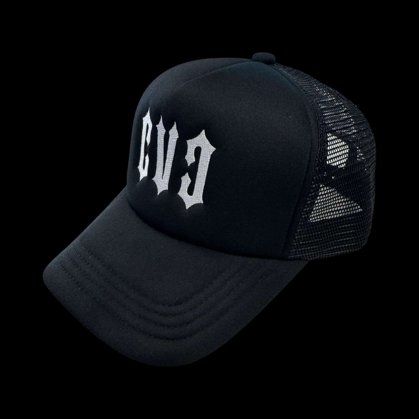 Black Trucker Hat